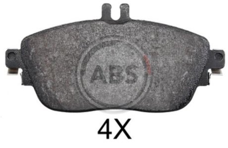 Гальмівні колодки, дискове гальмо (набір) A.B.S. '37911'