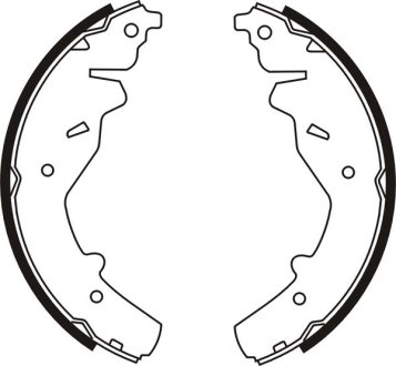 Гальмівні колодки, барабанные ABE C00307ABE