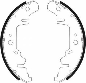 Гальмівні колодки, барабанные ABE C00318ABE