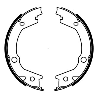 Гальмівні колодки, барабанные ABE C00527ABE