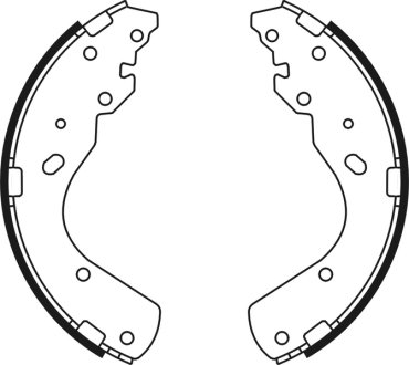 Гальмівні колодки, барабанные ABE C03044ABE