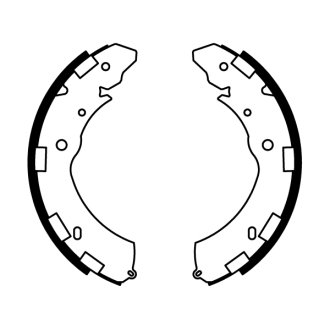 Гальмівні колодки, барабанные ABE C05060ABE