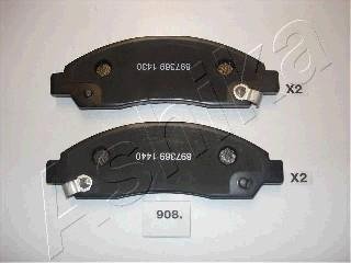 Колодки гальмівні дискові ASHIKA 5009908