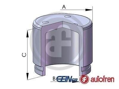 Елементи гальмівного супорта AUTOFREN D025349