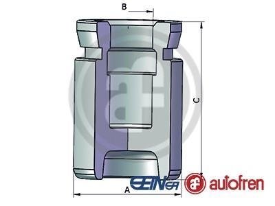 Елементи гальмівного супорта AUTOFREN D025370 (фото 1)