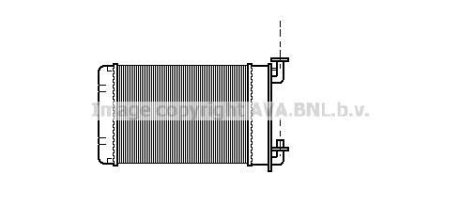 Радиатор обігрівача BMW E30/Z1 88-316->325 AVA COOLING BW6022 (фото 1)