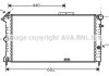 Радиатор охолодження двигуна OMEGA B 25/30 AT AC 94-00 AVA COOLING OLA2193 (фото 2)