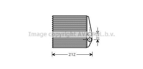 Радиатор обігрівача OPEL (вир-во) AVA COOLING OLA6354 (фото 1)