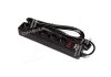 Мережевий фільтр-подовжувач з USB2 Optima Base 5 3m BLACK провід 3*0,75мм2 <> Axxis Ax-1268 (фото 3)