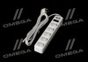 Мережевий фільтр-подовжувач з USB2 Optima Base 5 3m WHITE провід 3*0,75мм2<> Axxis Ax-1269 (фото 2)