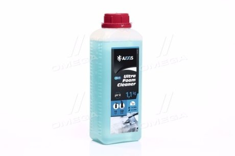 Активна пена Ultra Foam Cleaner 3 в 1 (канистра 1л) Axxis Axx-392