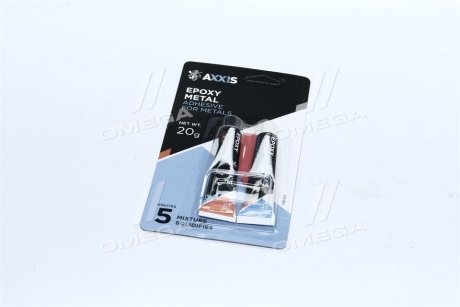 Клей для металу 20г Epoxy-Metal <> Axxis VSB-023