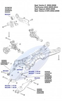 Прокладка задньої пружини верхня BELGUM PARTS BG1150 (фото 1)