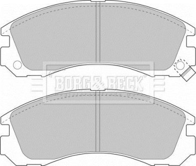 - Гальмівні колодки до дисків BORG & BECK BBP1449