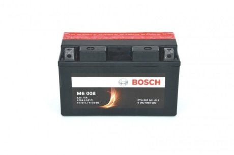 Акумулятор сухозаряджений AGM 7Ah 120А BOSCH 0 092 M60 080