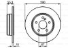 ДИСК ГАЛЬМIВНИЙ ЗАДНIЙ COATED BOSCH 0986479B41 (фото 6)