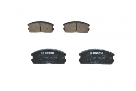 Дисковые тормозные колодки компл. BOSCH 0 986 491 260