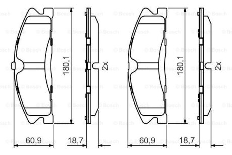 Автозапчасть BOSCH 0 986 495 399