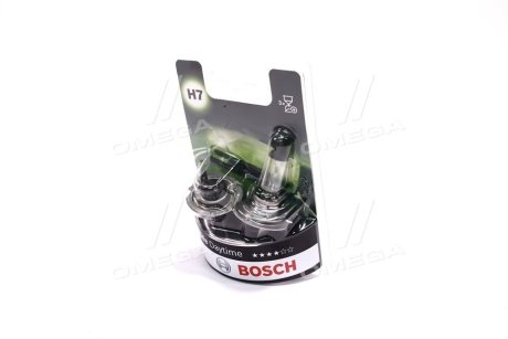 ЛАМПА розжарювання H7 12V 55W PX26d Longlife Daytime (компл. 2шт) (вир-во) BOSCH 1 987 301 416