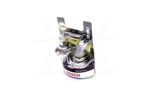 Лампа розжарювання H4 12V 60/55W P43t +90 (комплект) (вир-во) BOSCH 1 987 301 422