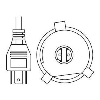 Автолампа світлодіодна LED 12V H4 30W BOSCH 1987301554