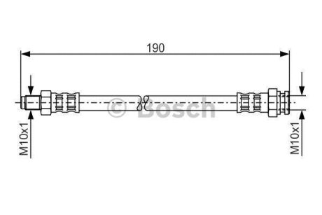 BRAKE HOSES BOSCH 1 987 481 011