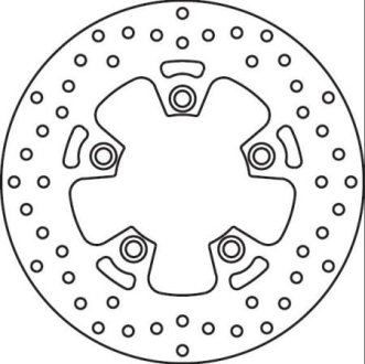 Гальмівний диск BREMBO 68B40771 (фото 1)