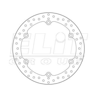 Гальмівний диск BREMBO 68B407K3
