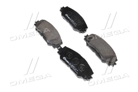 Колодка гальм. диск. TOYOTA AURIS, RAV 4 передн. (вир-во) BREMBO P 83 082