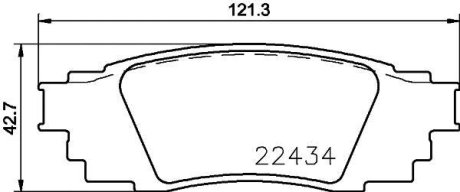 Гальмівні колодки дискові BREMBO P83160