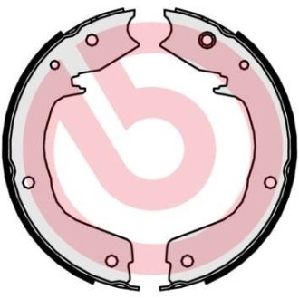 Гальмівні колодки барабанные BREMBO S54524