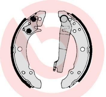 Гальмівні колодки барабанные BREMBO S85 507