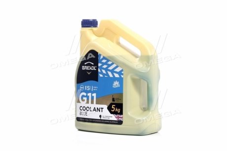 Антифриз BLUE G11 Antifreeze (синій) 5kg BREXOL Antf-021