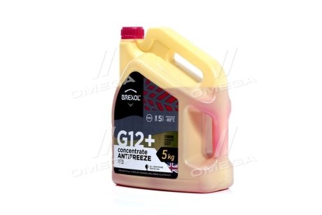 Антифриз <> RED CONCENTRATE G12+ (-80C) 5kg BREXOL Antf-027