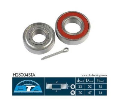 Комплект подшипника BTA H28004BTA