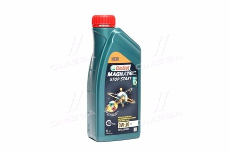 Олива моторна Magnatec Stop-Start 0W-30 D (Каністра 1л) CASTROL 15D607