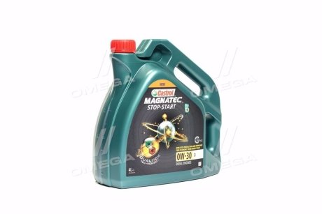 Олива моторна Magnatec Stop-Start 0W-30 D (Канистра 4л) CASTROL 15D608