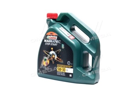 Олива моторна Magnatec Stop-Start 5W-30 C3 (Канистра 4л) CASTROL 15D610 (фото 1)