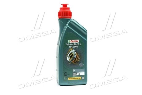 Олива трансміс. TRANSMAX MANUAL EP 80W-90 (Каністра 1л) CASTROL 15D95D (фото 1)