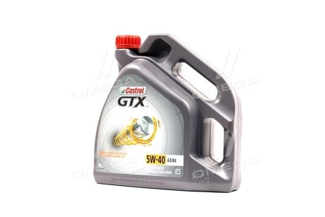 Олива моторна GTX 5W-40 A3/B4 (Канистра 4л) CASTROL 15E62C