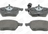 Колодки тормозные дисковые передні AUDI A3, S3 Quattro, TT, TT Quattro SEAT Leon, Toledo SKODA Octavia VW Beetle, Bora, Golf (4) CHAMPION 571984CH (фото 2)