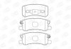 Колодки тормозные дисковые задние CHRYSLER SEBRING Convertible (JS) CHAMPION 572498CH (фото 1)