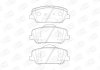 Колодки тормозные дисковые передні Kia Optima (10-), Ceed (15-)/Hyundai i30 (11-) CHAMPION 573447CH (фото 1)