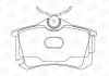 Колодки тормозные дисковые задні AUDI A2 (8Z0) 00-05|SEAT TOLEDO III (5P2) 04-09|VW GOLF V (1K1) 03-10 CHAMPION 573682CH (фото 1)