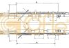 Трос ручника COFLE 10.560 (фото 1)