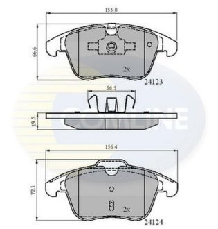 Автозапчасть COMLINE CBP01591