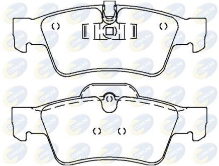- Гальмівні колодки до дисків COMLINE CBP06059
