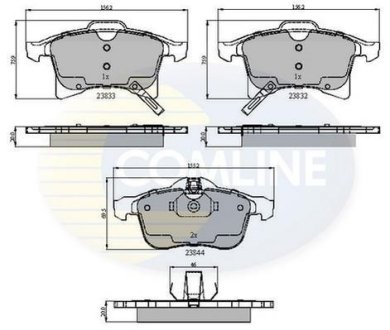 Автозапчасть COMLINE CBP31307