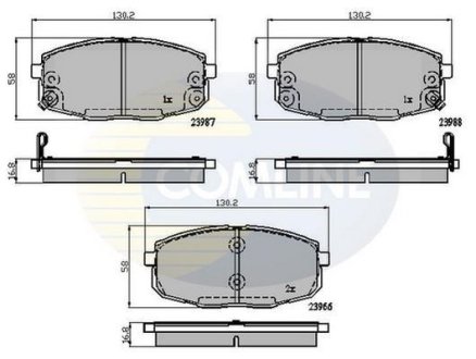 Автозапчасть COMLINE CBP31798