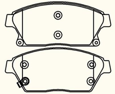 Автозапчасть COMLINE CBP32037